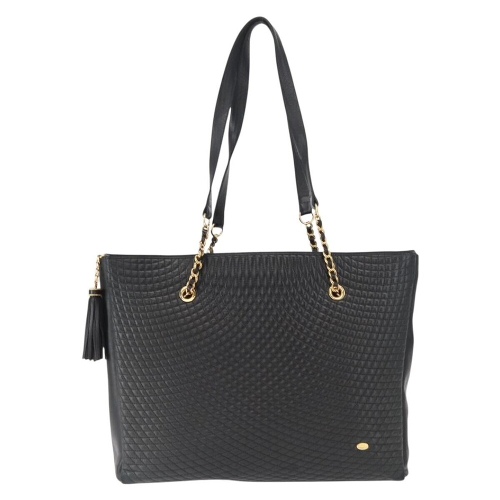 Bally Vintage Quilted Leather